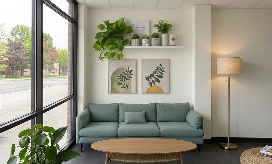 Edge Dental Designs office lobby in McKinney, TX